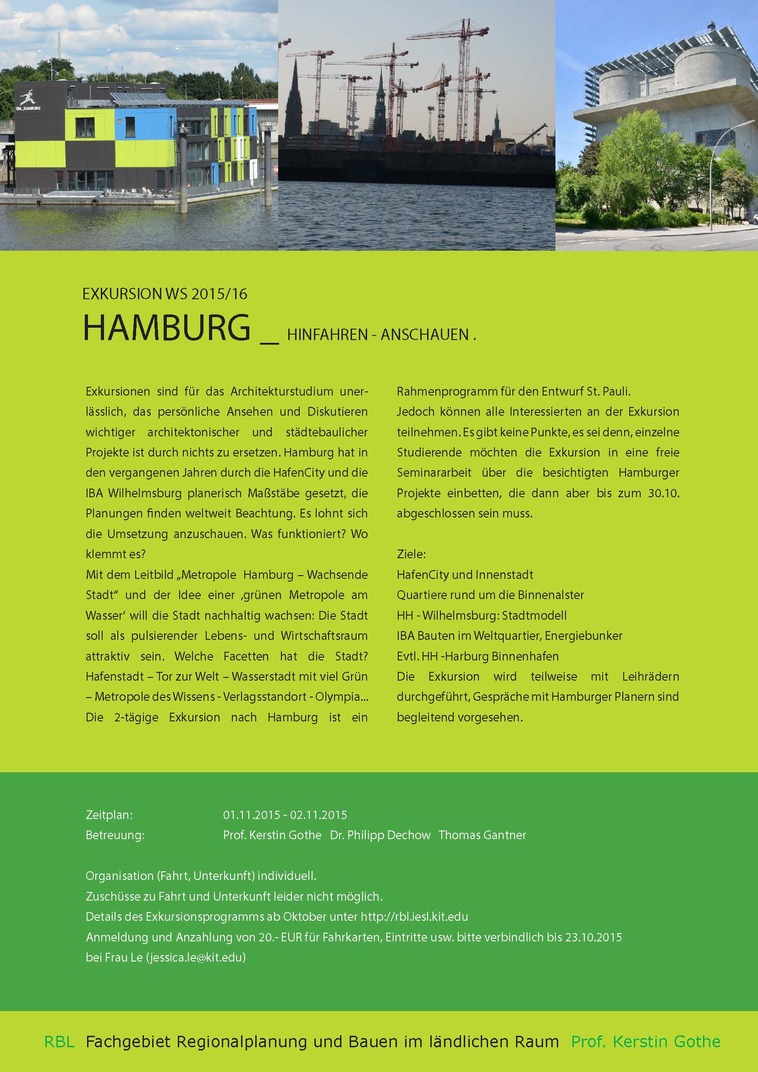 Exkursion Hamburg